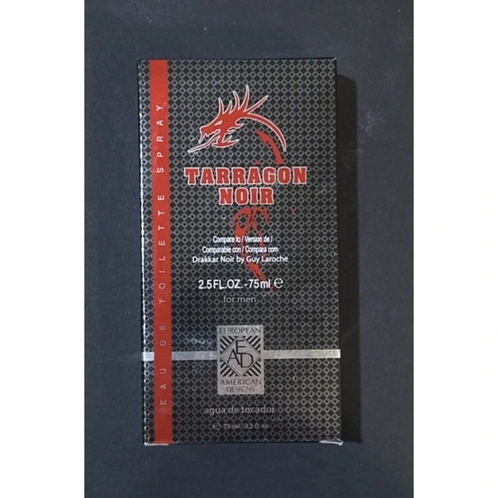 TARRAGON NOIR‎ men's designer cologne spray by EAD - Compare to Drakkar Noir